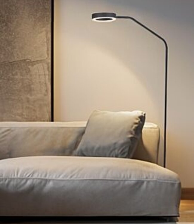 Frezoli Apriro Vloerlamp | Donker Messing | H141 cm