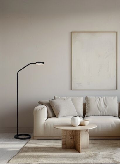 Frezoli Apriro Vloerlamp | Donker Messing | H141 cm