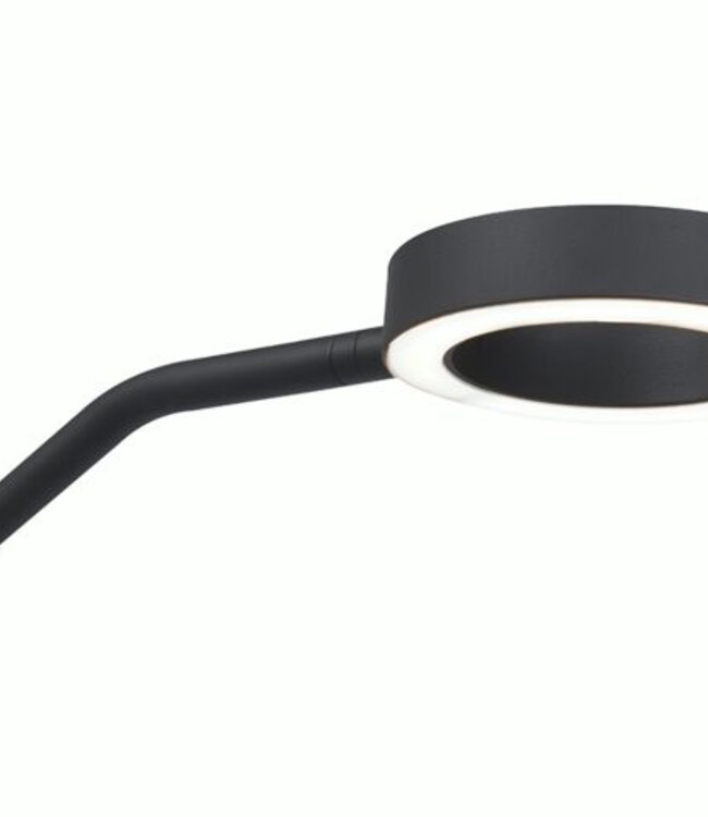 Frezoli Apriro Vloerlamp | Mat Zwart | H141 cm