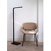 Piana Vloerlamp | Mat Zwart | Touch Dimmer