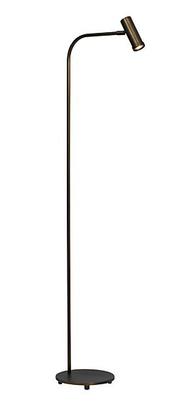 Frezoli Tubana Vloerlamp | Donker Messing | H130 cm