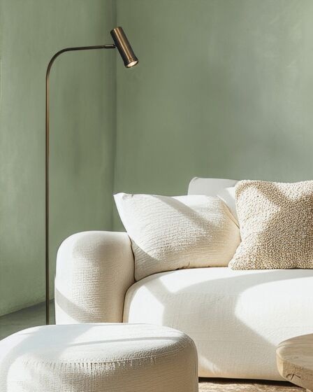 Frezoli Tubana Vloerlamp | Donker Messing | H130 cm