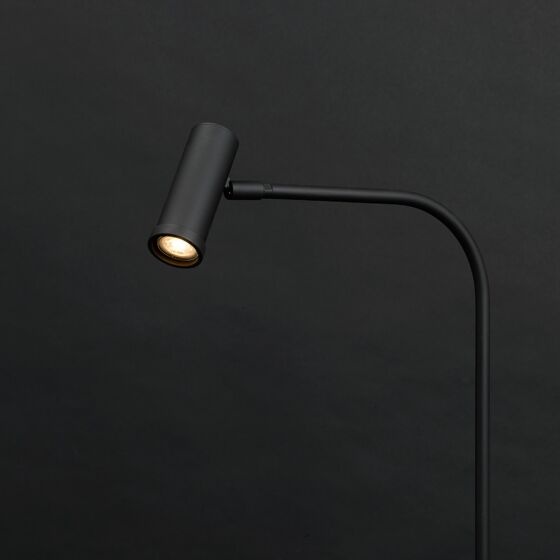 Frezoli Tubana Vloerlamp | Mat Zwart | H130 cm