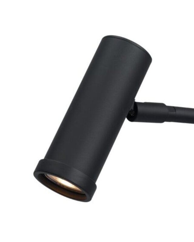 Frezoli Tubana Vloerlamp | Mat Zwart | H130 cm