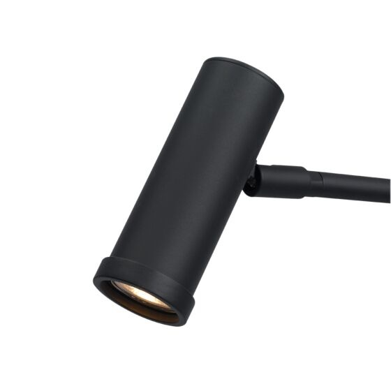 Frezoli Tubana Vloerlamp | Mat Zwart | H130 cm