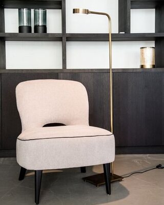 Frezoli Intorn Vloerlamp | Donker Messing | H134 cm