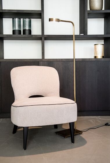 Frezoli Intorn Vloerlamp | Donker Messing | H134 cm