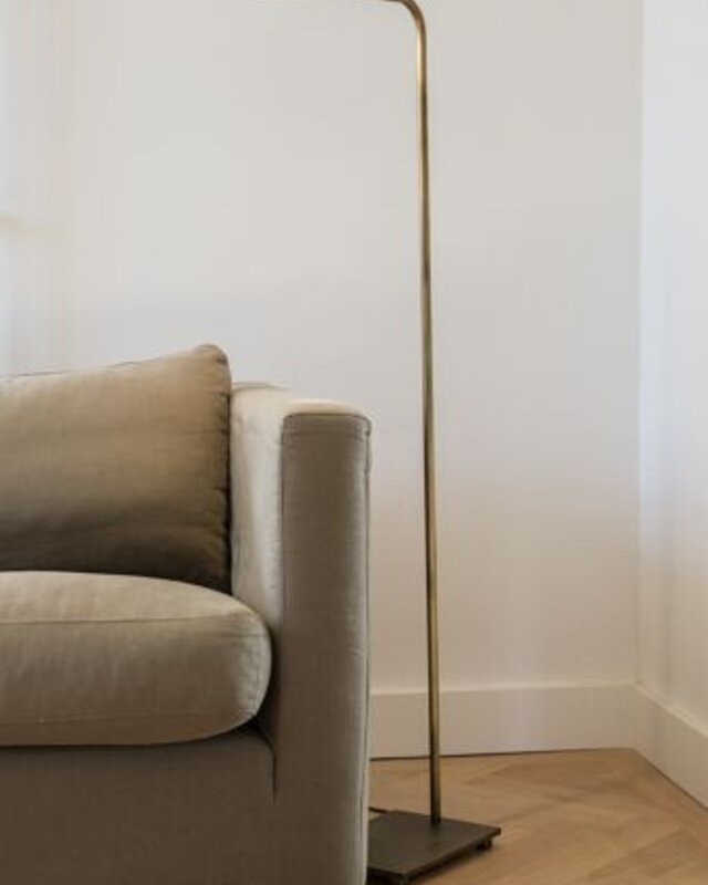 Frezoli Intorn Vloerlamp | Donker Messing | H134 cm