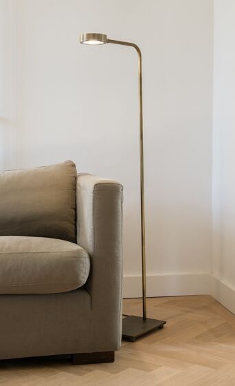 Frezoli Intorn Vloerlamp | Donker Messing | H134 cm