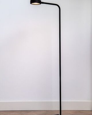 Frezoli Intorn Vloerlamp | Mat Zwart | H134 cm