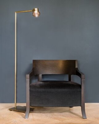 Frezoli Verrea Vloerlamp | Donker Messing | H132 cm