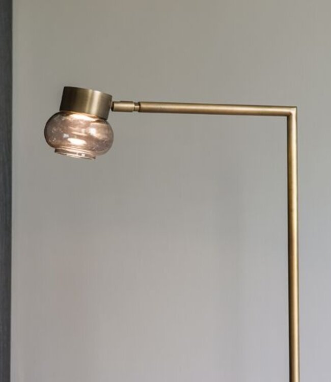 Frezoli Verrea Vloerlamp | Donker Messing | H132 cm