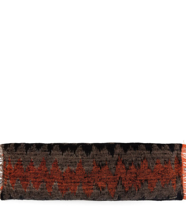 Bazar Bizar De Oh My Gee Kussenhoes - Zwart Oranje - 35x100