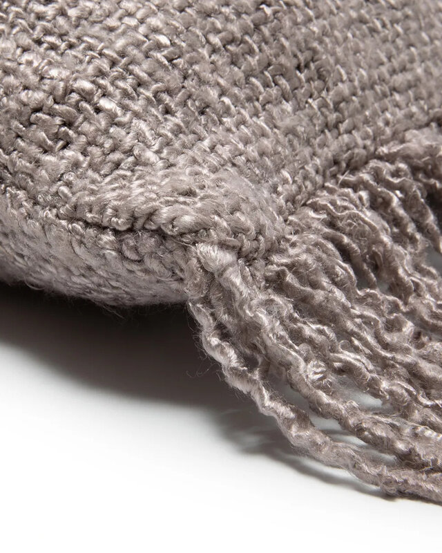 Bazar Bizar De Oh My Gee Kussenhoes - Parel Grijs - 35x100