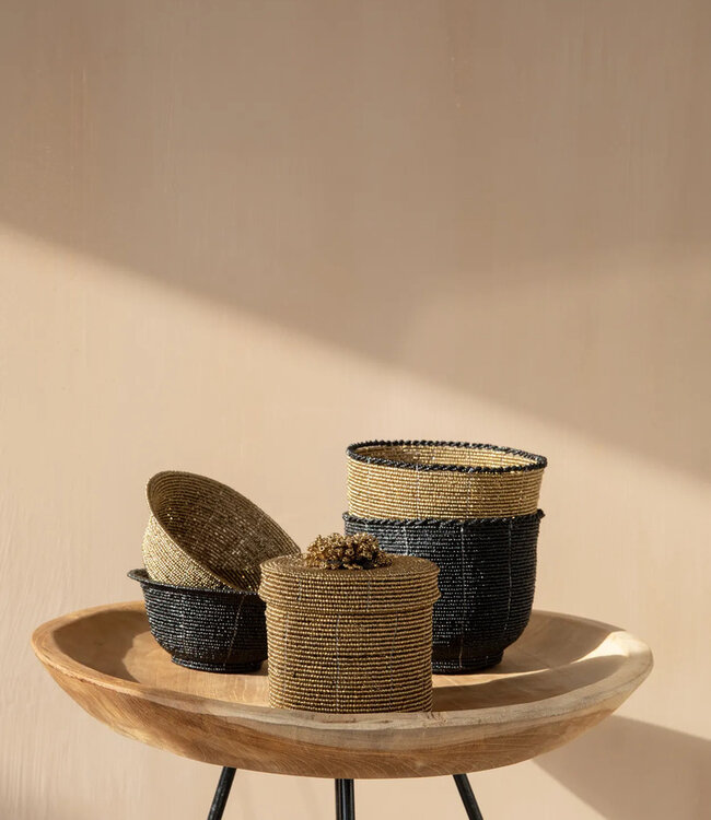 Bazar Bizar De Beaded Snoepjeskom - Zwart - M