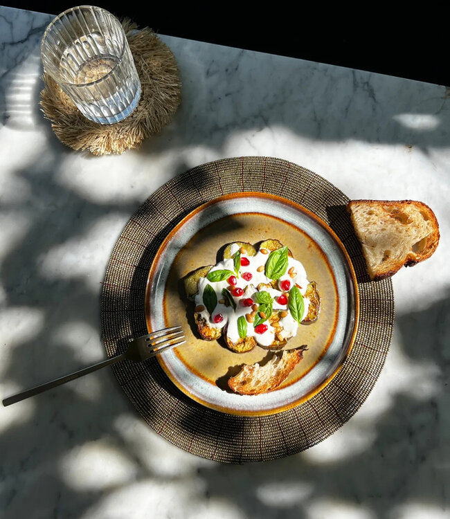 Bazar Bizar De Beaded Placemat - Goud