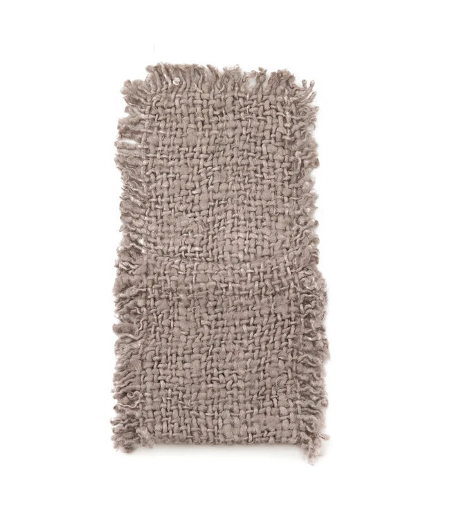 Bazar Bizar Het Oh My Gee Bestekzakje - Parel Grijs - Set van 4