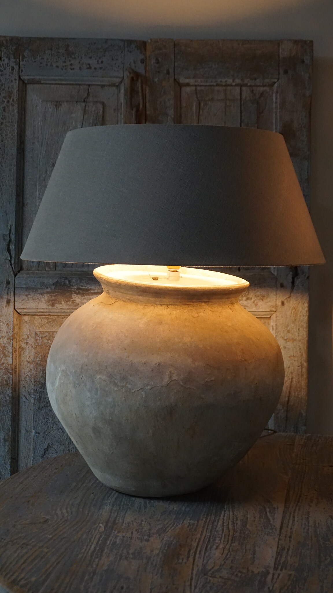 Aura Peeperkorn Waterpot Stenen Lamp | Small | H38 x D40 cm