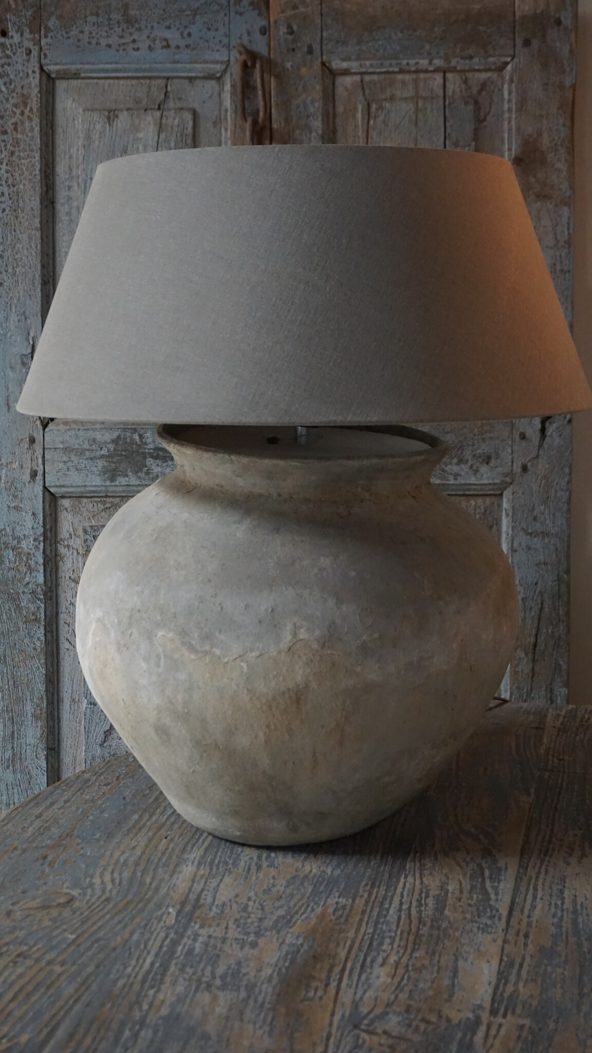 Aura Peeperkorn Waterpot Stenen Lamp | Small | H38 x D40 cm