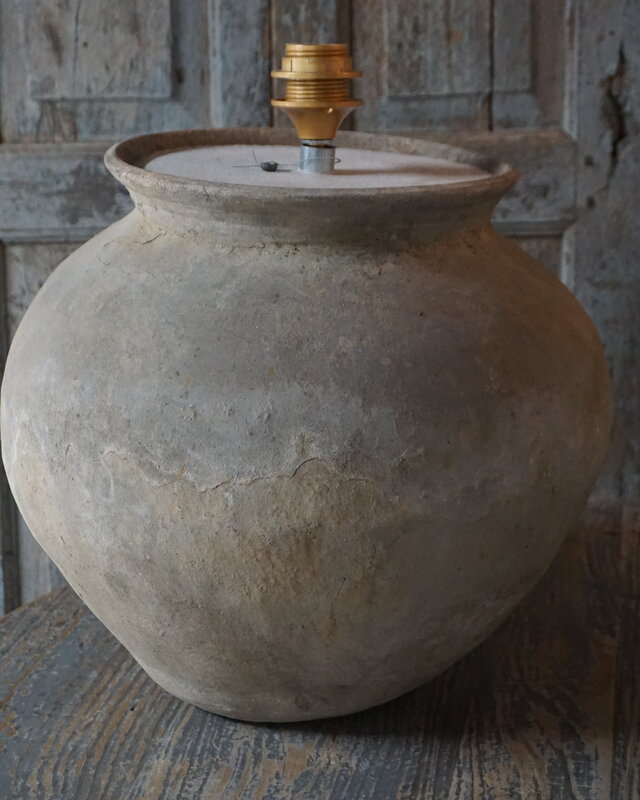 Aura Peeperkorn Waterpot Stenen Lamp | Small | H38 x D40 cm