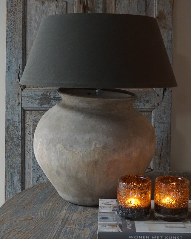Aura Peeperkorn Waterpot Stenen Lamp | Small | H38 x D40 cm