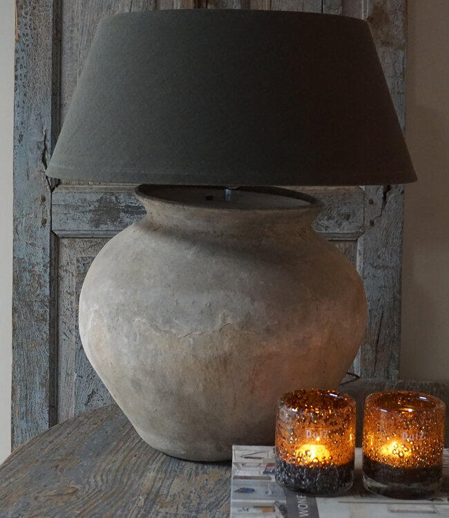 Aura Peeperkorn Waterpot Stenen Lamp | Small | H38 x D40 cm