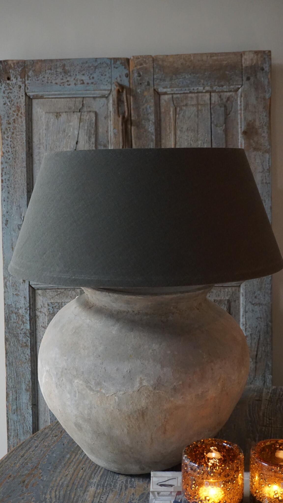 Aura Peeperkorn Waterpot Stenen Lamp | Small | H38 x D40 cm