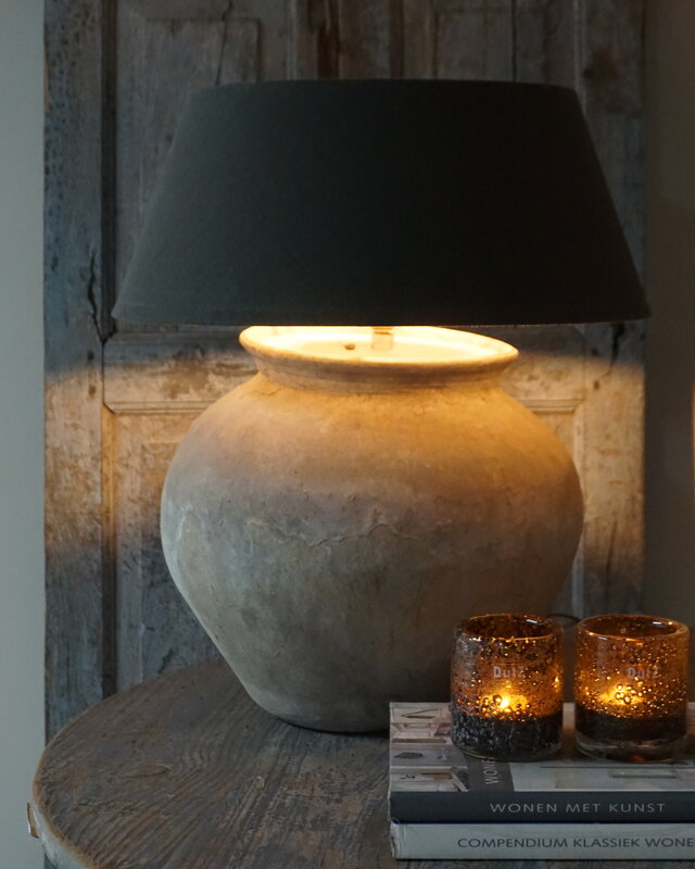 Aura Peeperkorn Waterpot Stenen Lamp | Small | H38 x D40 cm