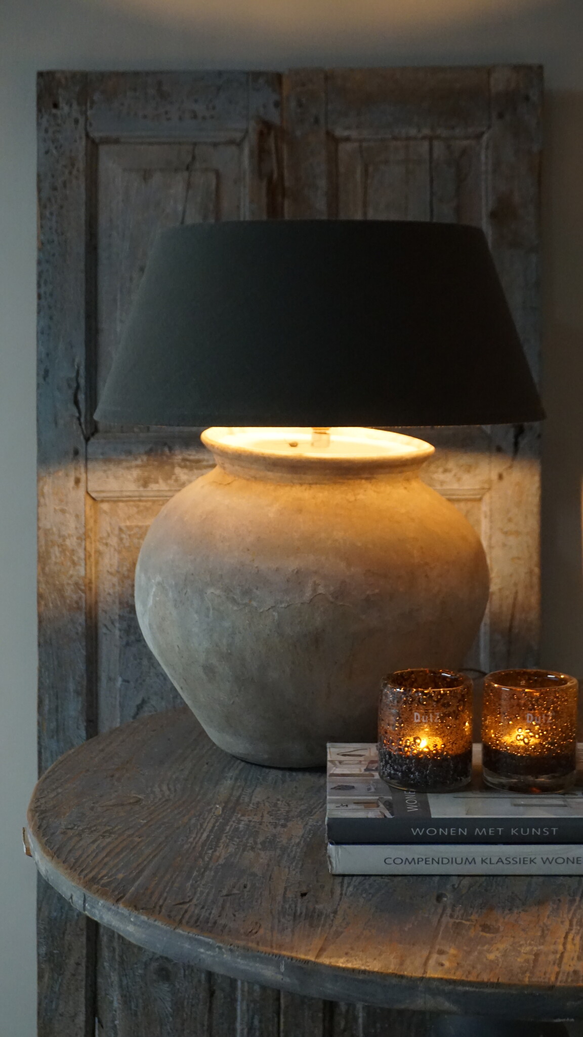 Aura Peeperkorn Waterpot Stenen Lamp | Small | H38 x D40 cm