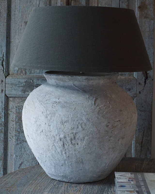 Aura Peeperkorn Waterpot Stenen Lamp | Small | H38 x D40 cm | Nr 2