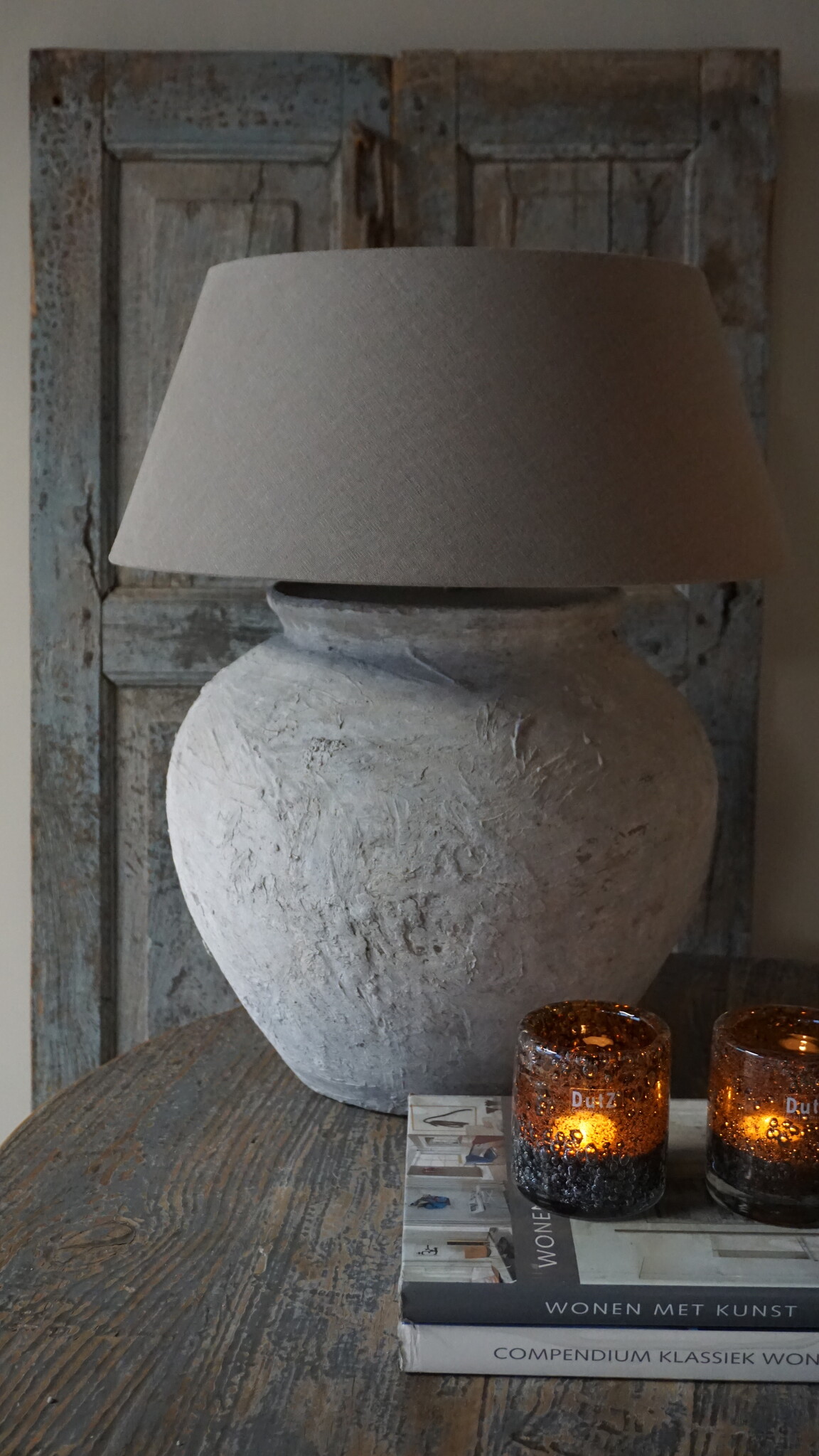 Aura Peeperkorn Waterpot Stenen Lamp | Small | H38 x D40 cm | Nr 2