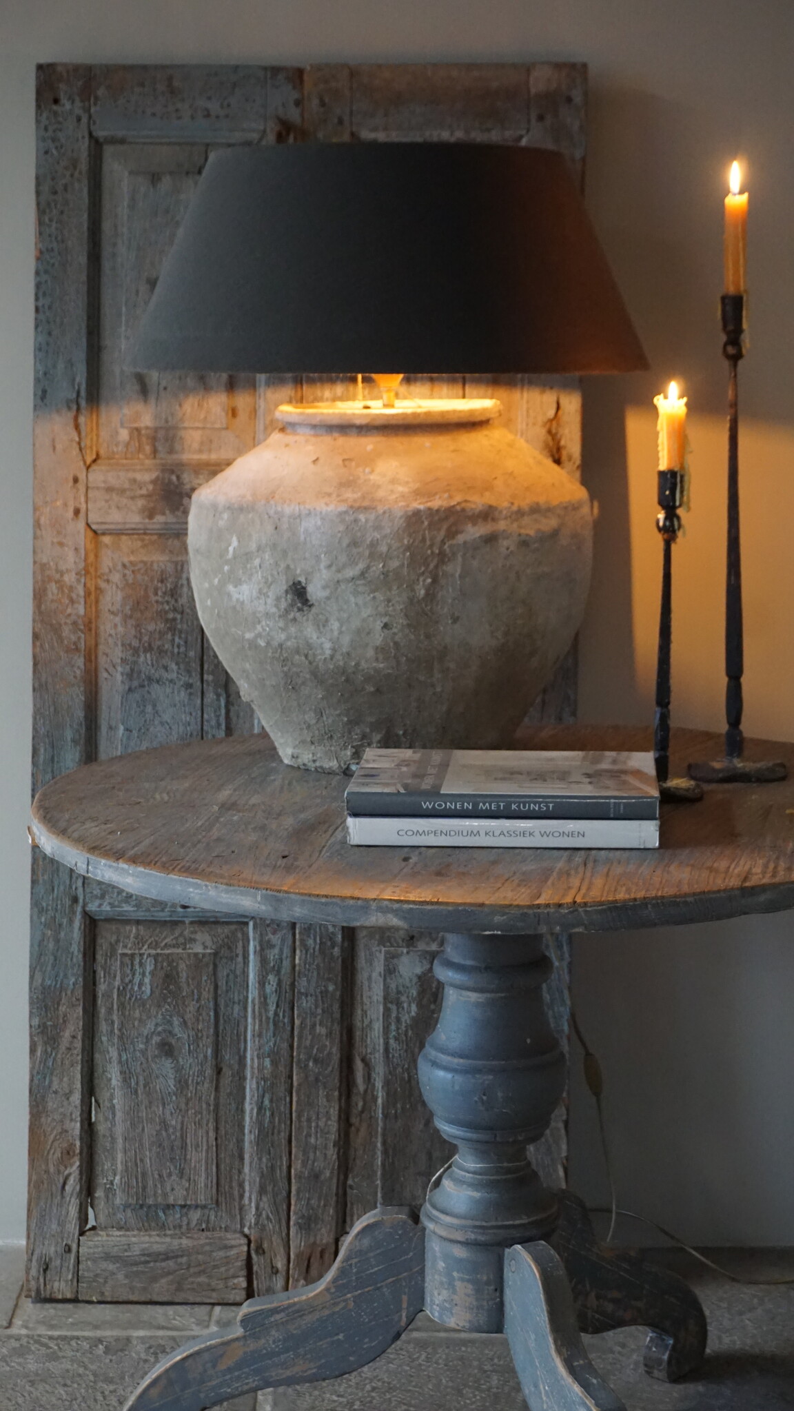Aura Peeperkorn Waterpot Stenen Lamp | Medium | H42 x D45 cm | Nr 2