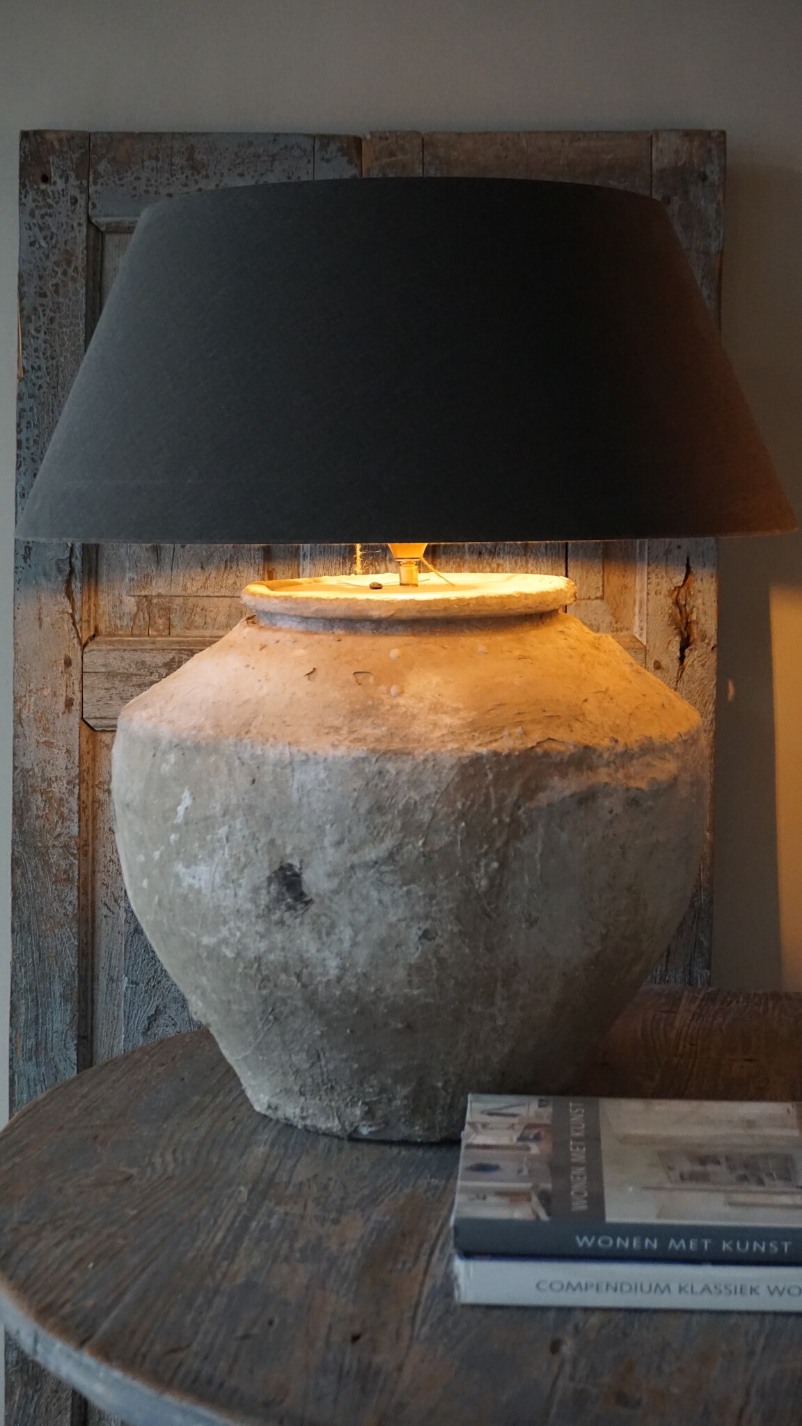 Aura Peeperkorn Waterpot Stenen Lamp | Medium | H42 x D45 cm | Nr 2