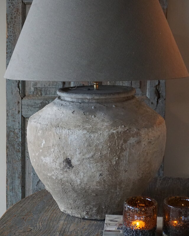 Aura Peeperkorn Waterpot Stenen Lamp | Medium | H42 x D45 cm | Nr 2