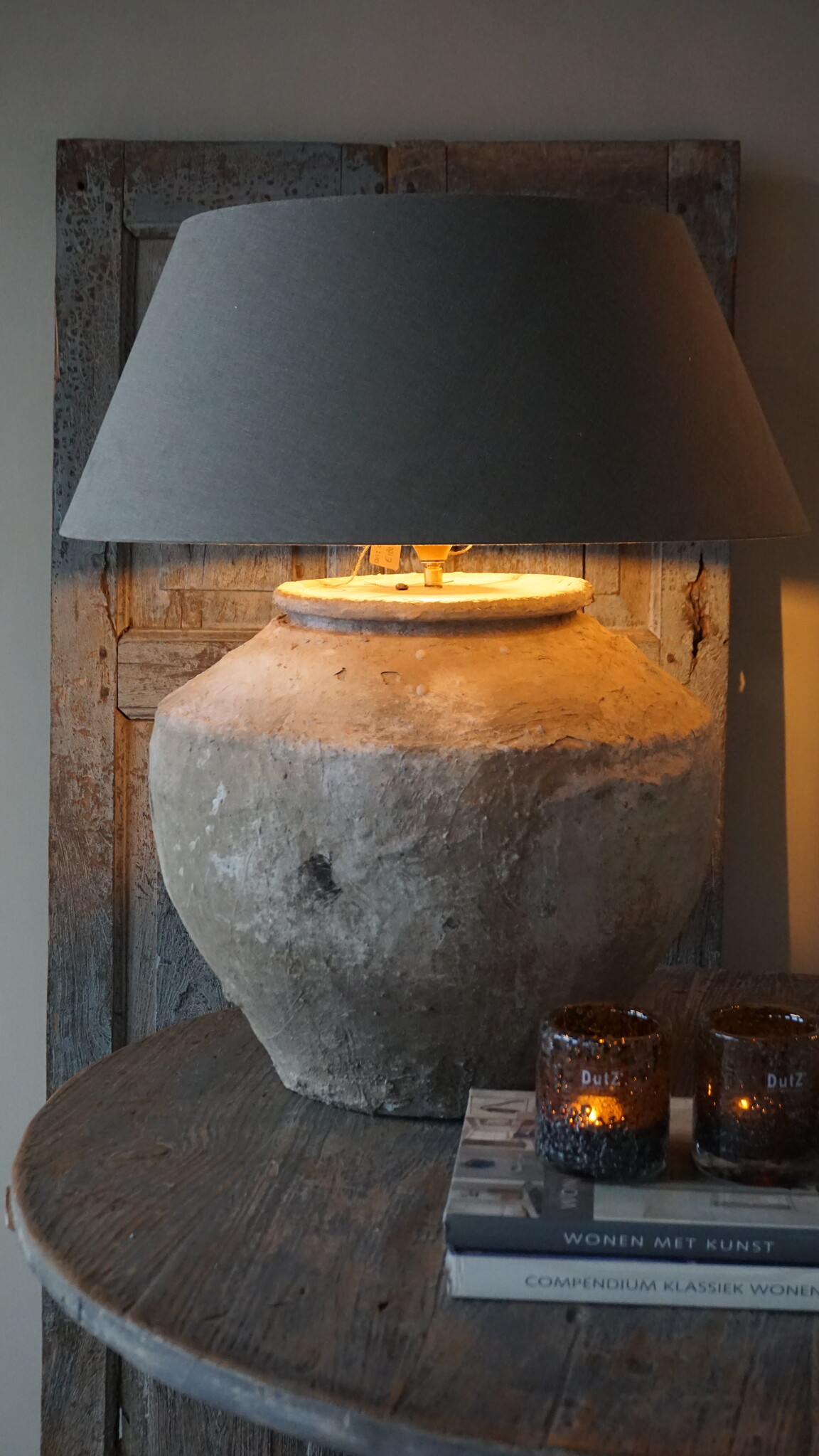 Aura Peeperkorn Waterpot Stenen Lamp | Medium | H42 x D45 cm | Nr 2