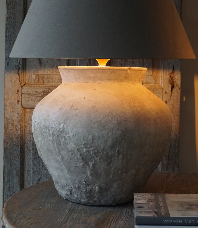 Aura Peeperkorn Chinese Lampenkap | Linnen | H25 x B40-60 cm