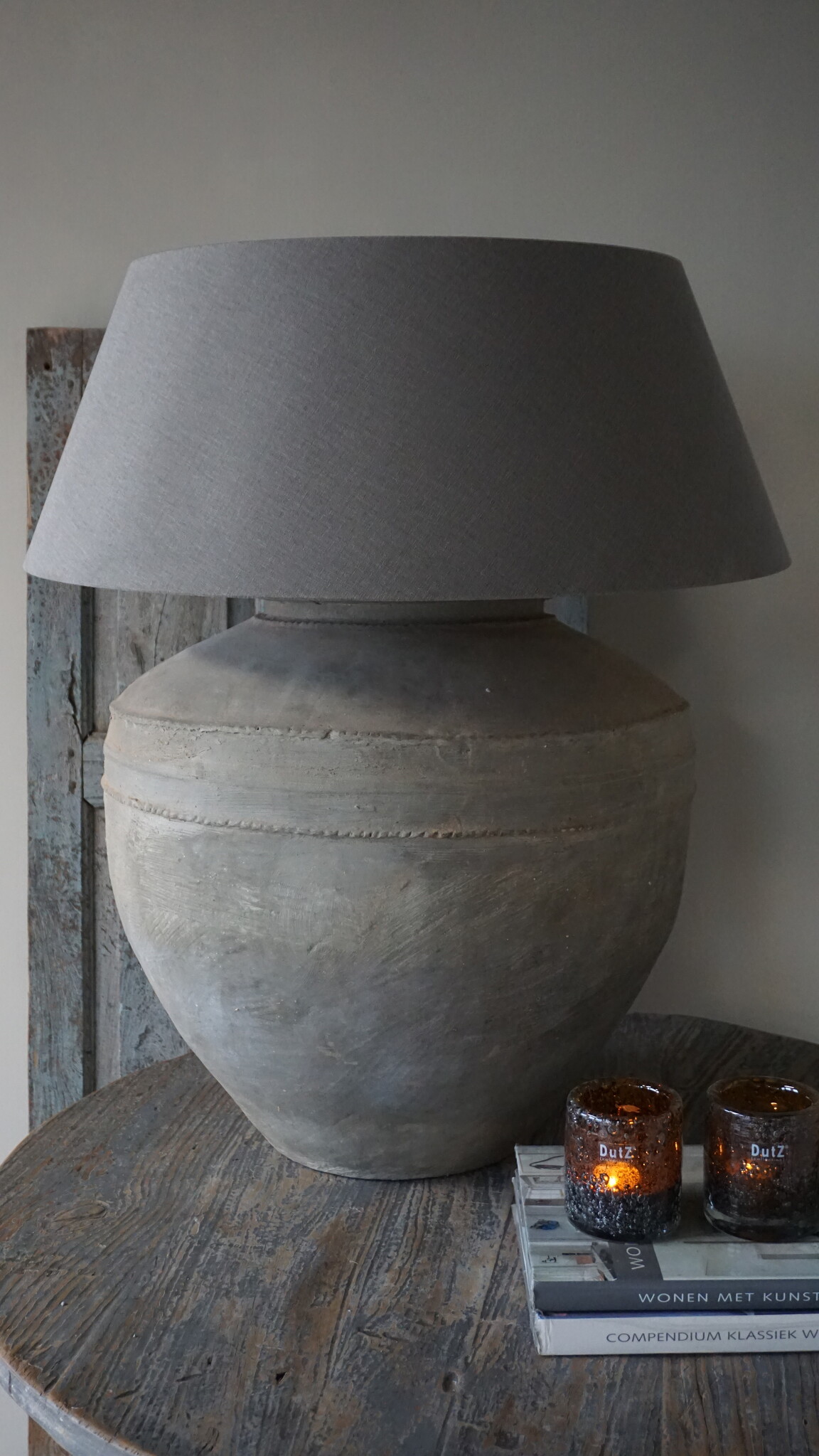Aura Peeperkorn Waterpot Stenen Lamp | Large | H55 x D55 cm