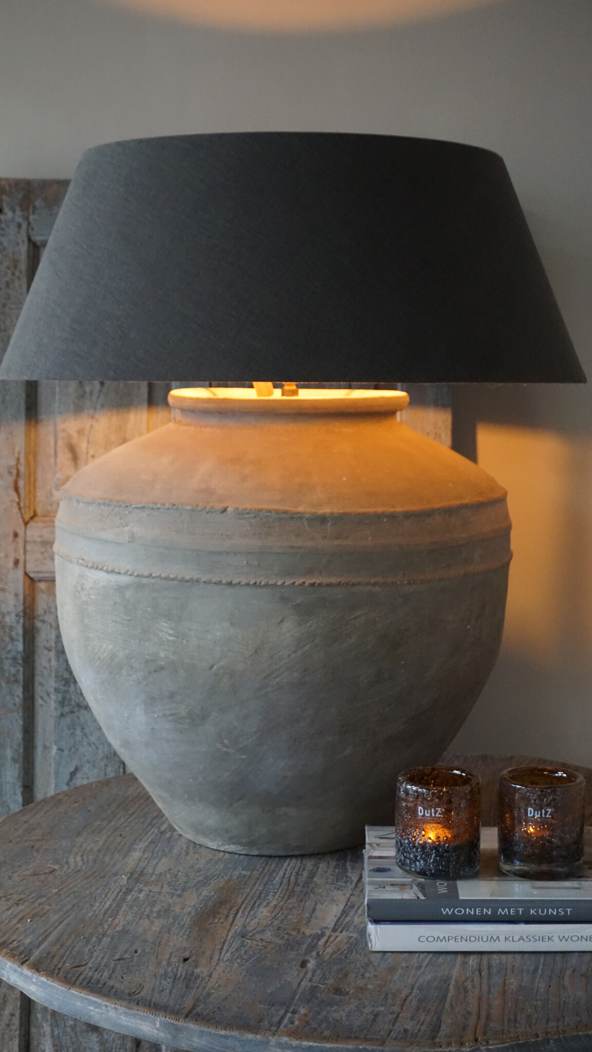 Aura Peeperkorn Waterpot Stenen Lamp | Large | H55 x D55 cm