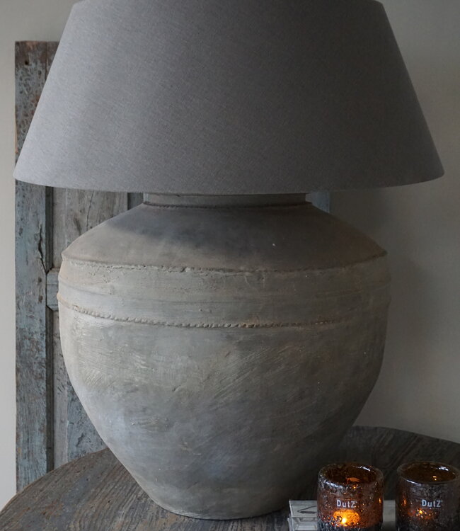 Aura Peeperkorn Chinese Lampenkap | Linnen | H28 x B49-70 cm