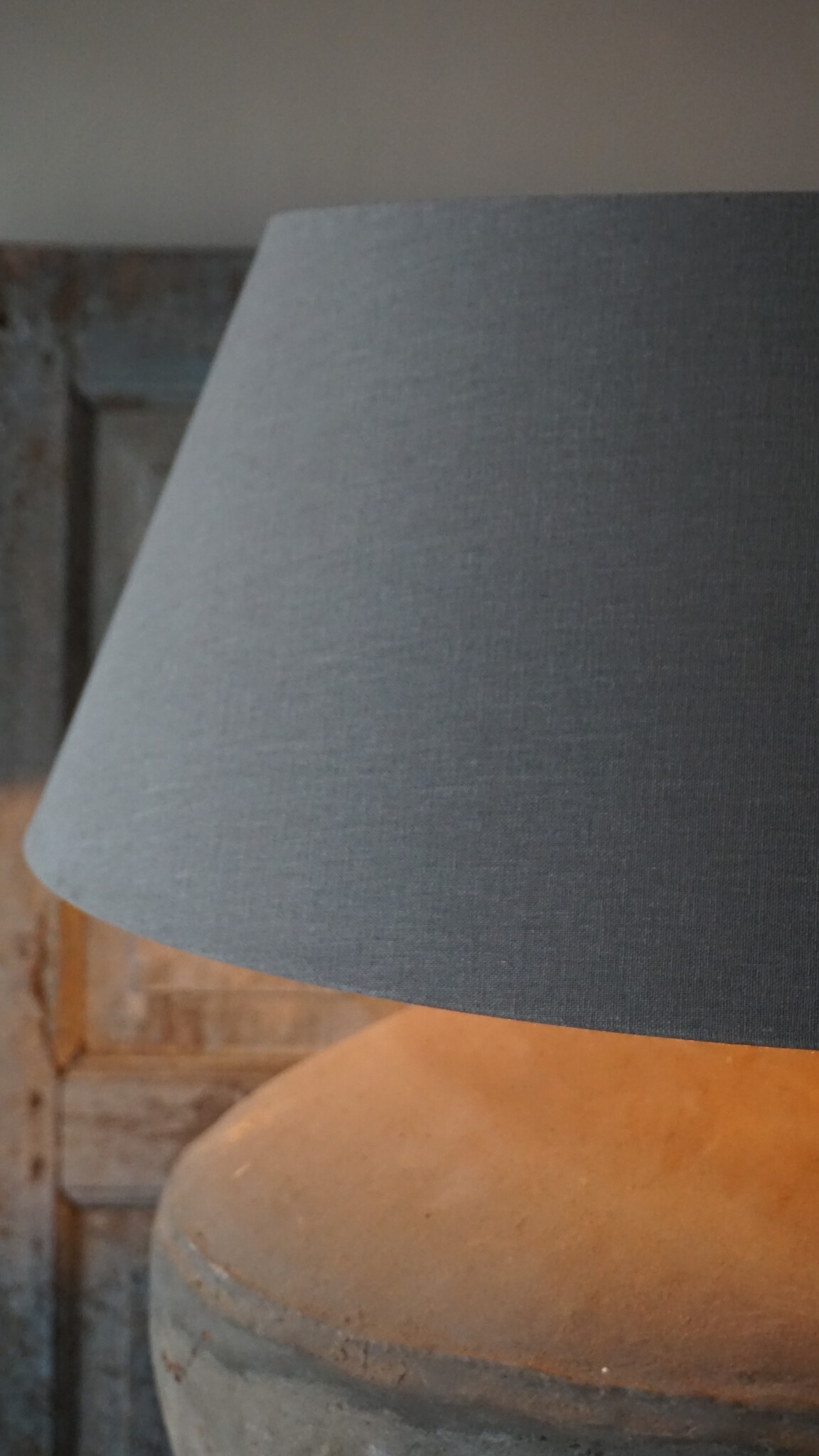 Aura Peeperkorn Chinese Lampenkap | Linnen | H28 x B49-70 cm