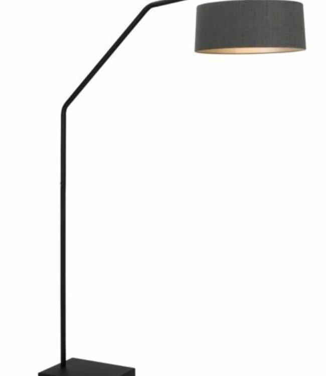 Frezoli Huges Vloerlamp | Mat Zwart | H200,7 cm