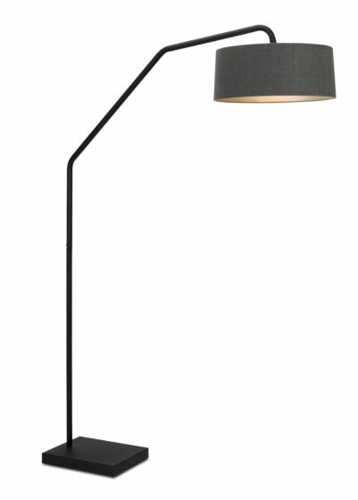 Frezoli Huges Vloerlamp | Mat Zwart | H200,7 cm
