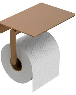 Wiesbaden Alonzo Toiletrolhouder Met Planchet | Veel Kleuren!