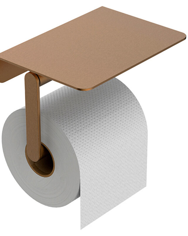 Wiesbaden Alonzo Toiletrolhouder Met Planchet | Veel Kleuren!