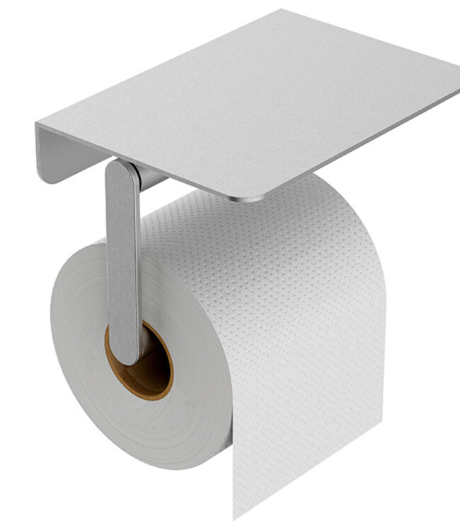 Wiesbaden Alonzo Toiletrolhouder Met Planchet | Veel Kleuren!
