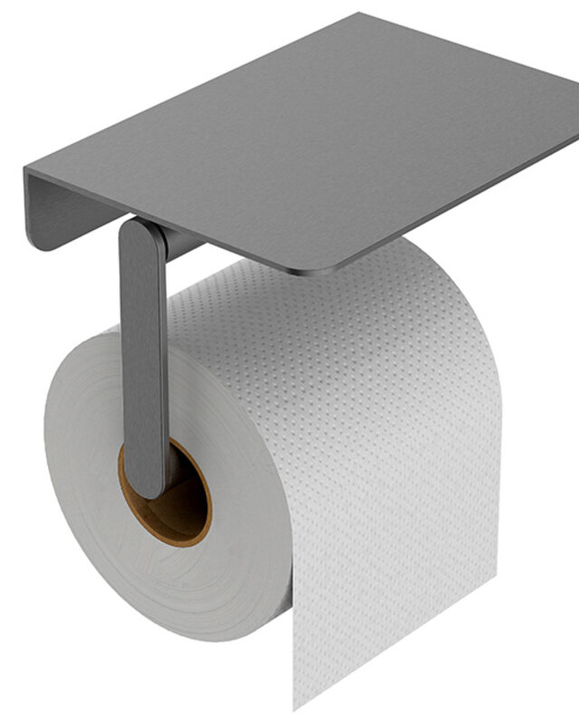 Wiesbaden Alonzo Toiletrolhouder Met Planchet | Veel Kleuren!