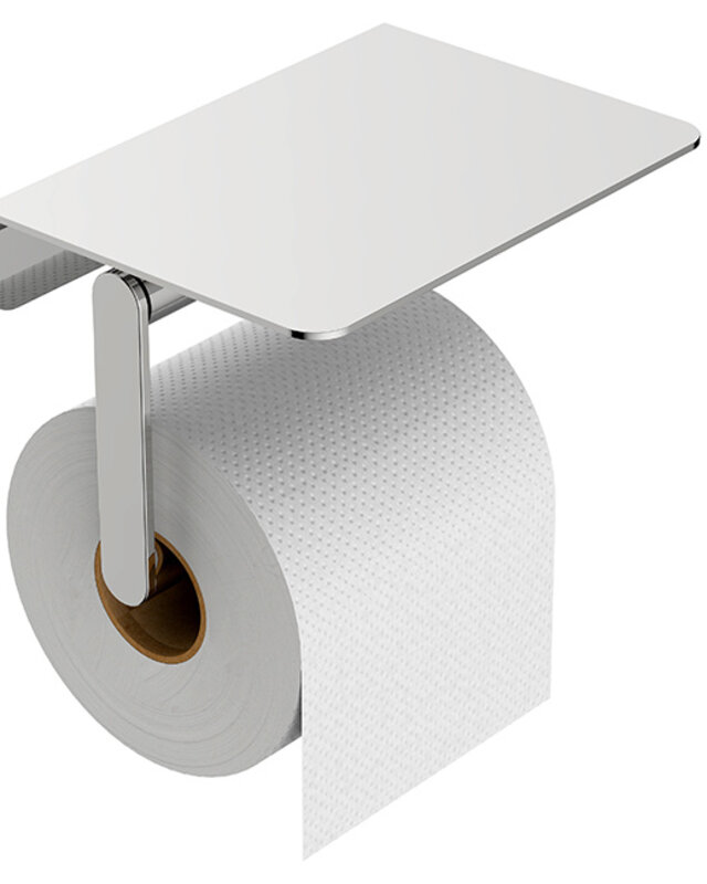 Wiesbaden Alonzo Toiletrolhouder Met Planchet | Veel Kleuren!