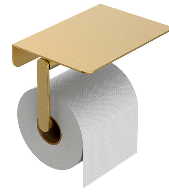 Wiesbaden Alonzo Toiletrolhouder Met Planchet | Veel Kleuren!