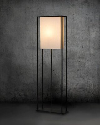 Frezoli Skansen Vloerlamp | Mat Zwart | H153 cm