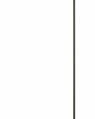 Frezoli Sirmione Vloerlamp | Mat Zwart | H125-155 cm